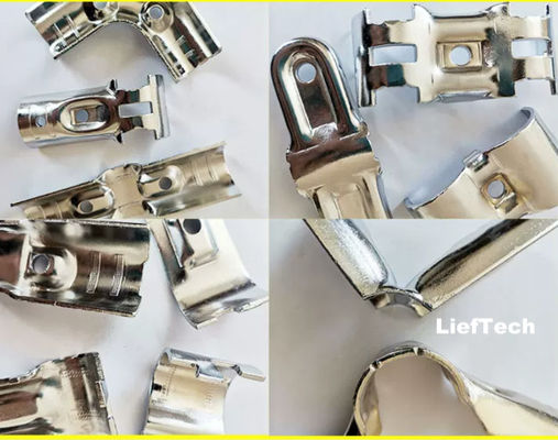 estrutura simples Conectores de tubos cromados Tubos de aço acessórios para tubos de 28 mm