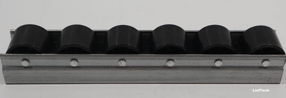 Alumínio de liga Placon Roller Track Altura de resistência Roda de nylon