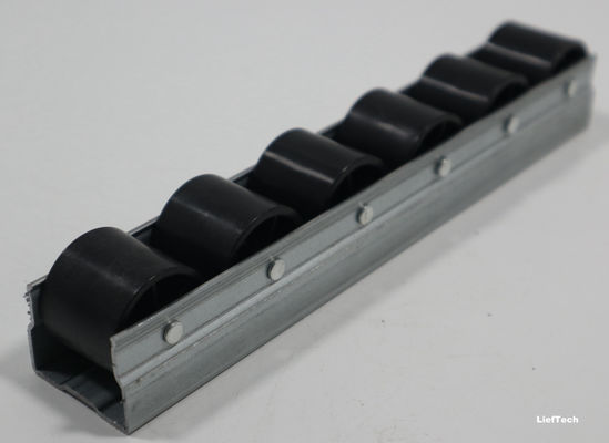 Alumínio de liga Placon Roller Track Altura de resistência Roda de nylon