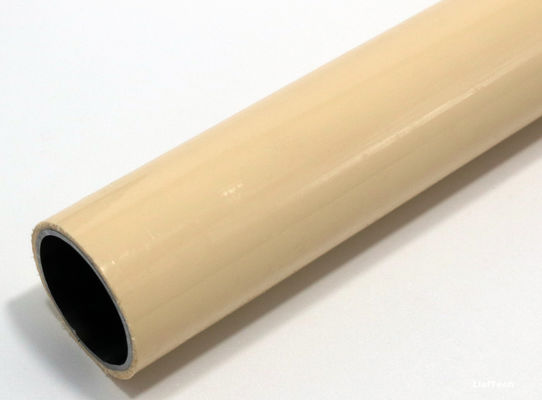 0.7mm espessura plástico PE revestido tubo de aço industrial longa vida útil