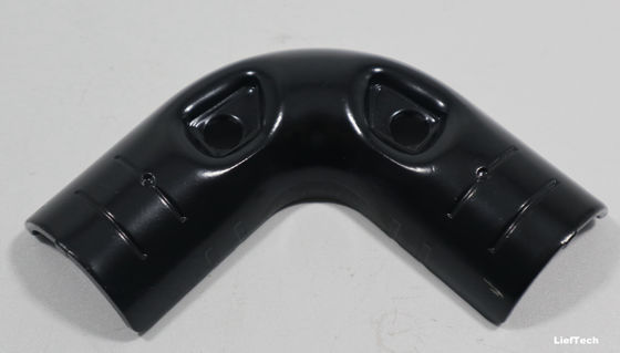 Anodizado 90 Graus Pipe Joint 2,5 mm espessura para sistema de tubos magros