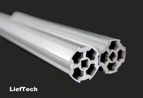 Superfície oxidada de material reciclável de tubos de alumínio reforçado