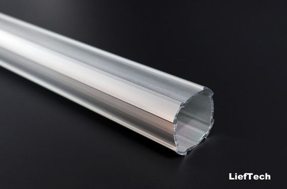 6063 T5 Tubos de liga de alumínio de 19 mm de diâmetro Superfície oxidada