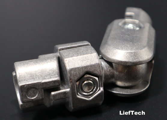 Conector de sistema Karakuri rotativo interno de 180 graus em ambas as extremidades
