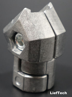 Alumínio 45 Graus Tubo Joint Fitting Quadro Industrial 0,052kg / pcs