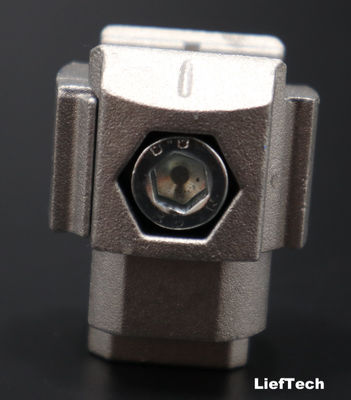 6063 T5 liga de alumínio Metal Pipe T Joint Material reciclável fácil de montar