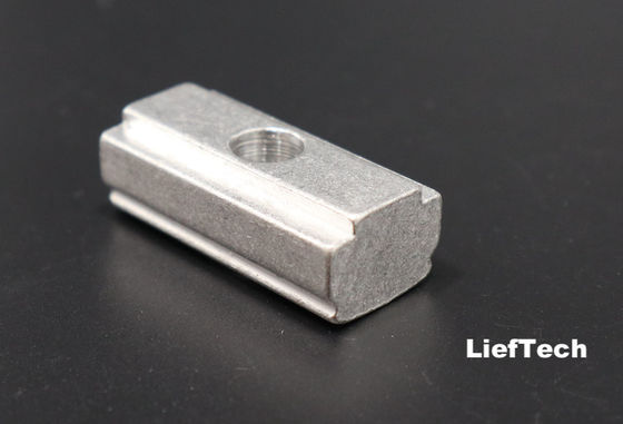 Conector deslizante de perfis de alumínio leve tamanho padrão internacional