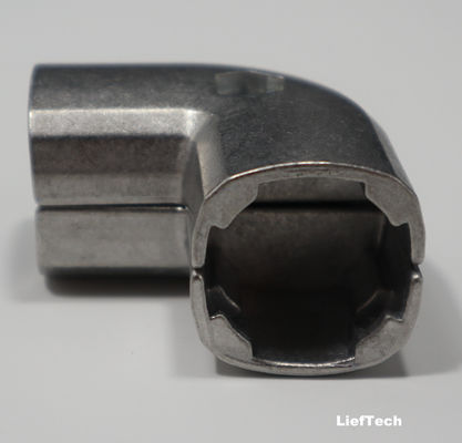 Conector do sistema Karakuri Junções de tubos de alumínio rotativas externas de 180 graus
