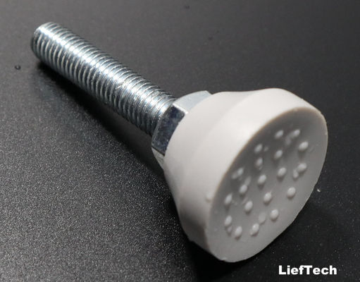 Acero galvanizado Tubos personalizados Montes de suporte inferior ajustar ligação parafuso