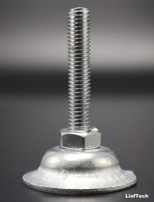 Acessórios de tubos de aço ajustam parte de suporte do fundo do estante 0,09 kg/pcs