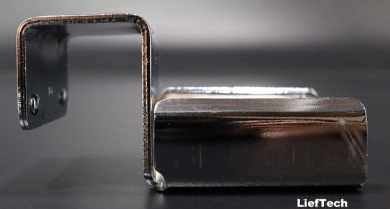 Conector de pista de rolos de placas revestido de níquel, articulação plana com longa vida útil
