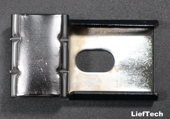 Conector de pista de rolos de placas revestido de níquel, articulação plana com longa vida útil