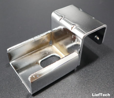 Conector de pista de rolos de placas revestido de níquel, articulação plana com longa vida útil