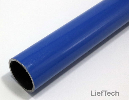 Tubo de aço revestido com PE de plástico de espessura de 1,5 mm Tratamento antirruído
