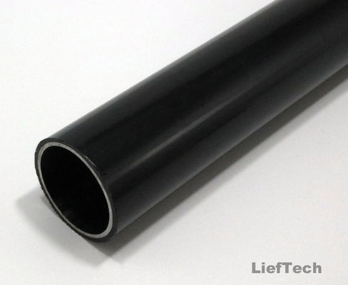 Tubo de aço revestido com PE de plástico de espessura de 1,5 mm Tratamento antirruído