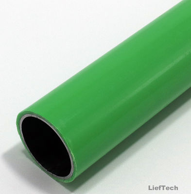 Tubo de aço revestido com PE de plástico de espessura de 1,5 mm Tratamento antirruído